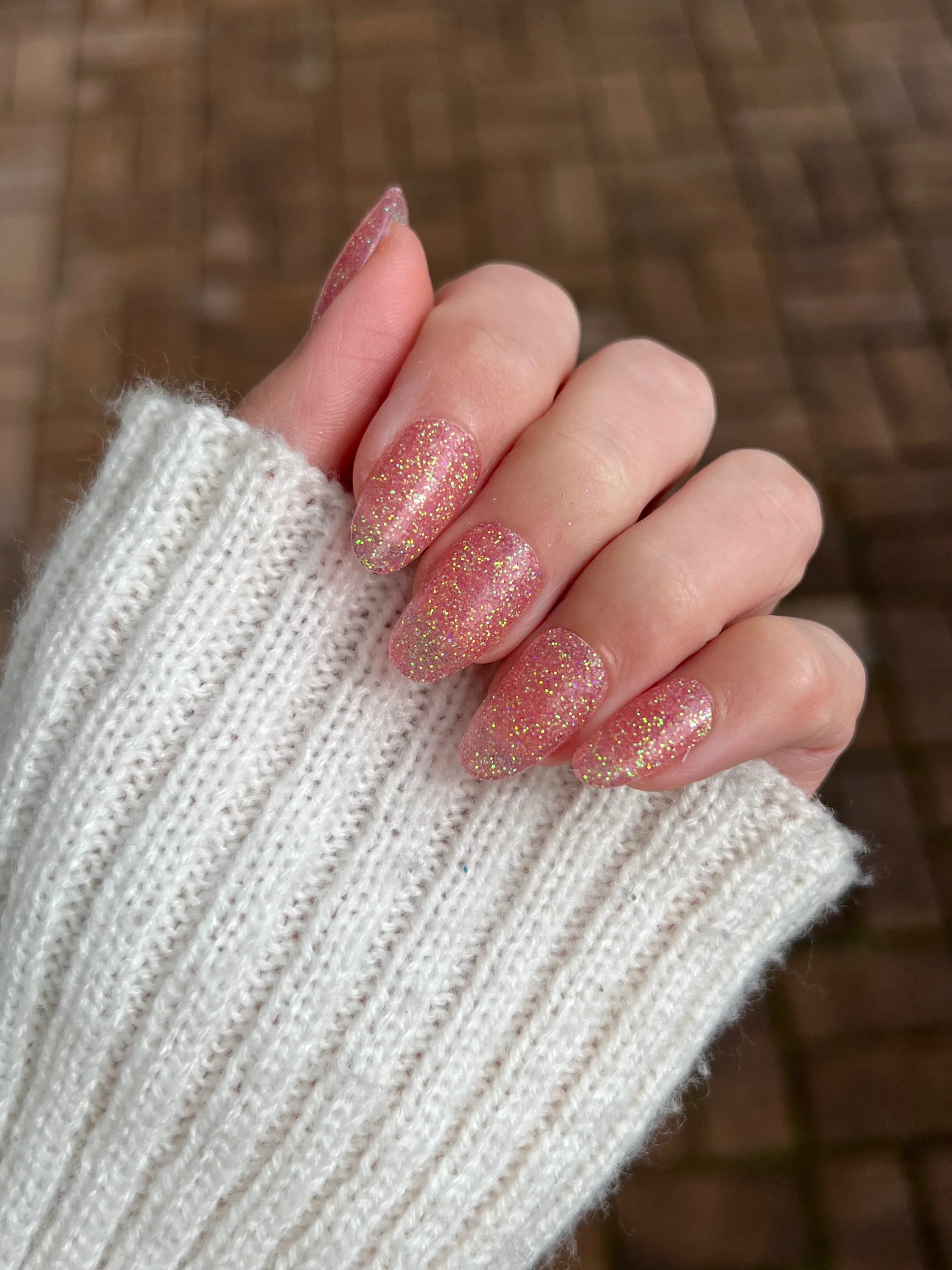 Rose Sparkle Dipping Powder - Image 3